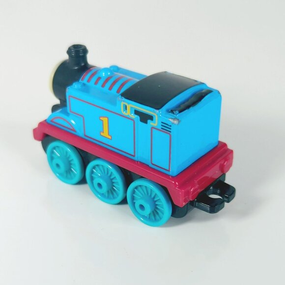 Thomas & Friends Track Master Push Along Thomas Metal Engine 2018 Mattel - Picture 3 of 4